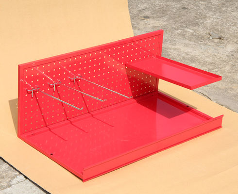 Μίνι μέγεθος ραφιών επίδειξης Pegboard έγκρισης HongChuang TUV επιστρώματος δύναμης