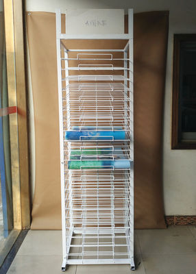Ταξινομώντας ράφια 40kg Capcacity επίδειξης υπεραγορών χρώματος ραφιών RAL εγγράφου φυλλάδιων