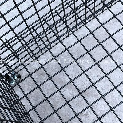 Αγορών απλό σύγχρονο σχέδιο καροτσακιών κλουβιών μετάλλων λεωφόρων φορητό με το καροτσάκι κλουβιών αποθήκευσης μαξιλαριών καροτσακιών κλουβιών ροδών