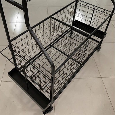 μήκος 420mm 915mm διοργανωτής αθλητικών σφαιρών γκαράζ πλάτους για τα αθλητικά καταστήματα