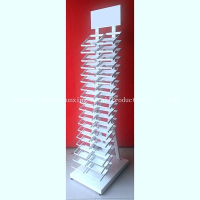 ράφι επίδειξης δειγμάτων ύψους 320*480 χιλ. 2050mm, ράφια επίδειξης γυαλιού με το λευκό