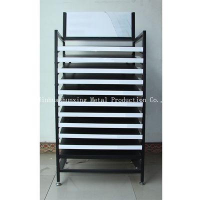 Πλάτος 484mm μήκος 620mm ράφι επίδειξης περιοδικών μετάλλων, στάση ραφιών επίδειξης περιοδικών μόνο