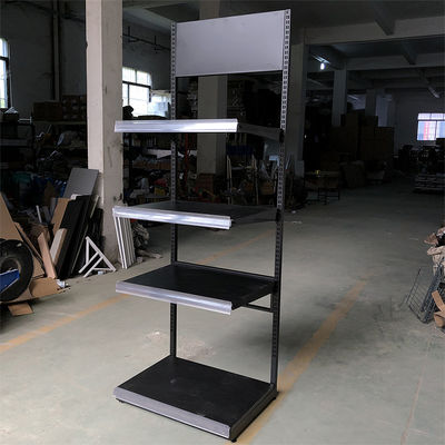Μαύρη λιανική πώληση υπεραγορών ραφιών επίδειξης κλινοστρωμνής μαξιλαριών παπλωμάτων μετάλλων