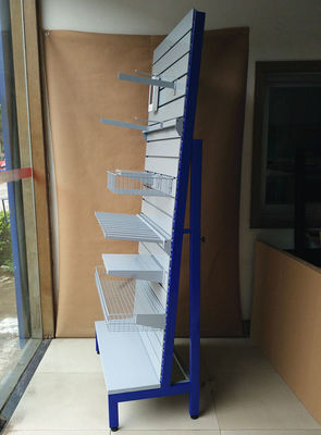 Μέταλλο 900mm πλάτος 450mm ράφια επίδειξης Pegboard βάθους για τα εργαλεία χεριών