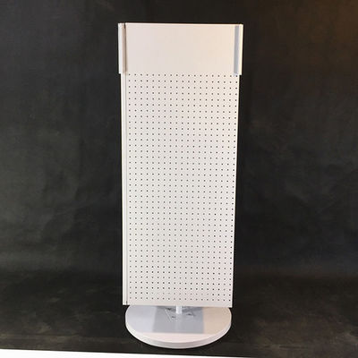 Ράφι επίδειξης H1440mm W540mm Pegboard, Countertop ράφι τέσσερα κλωστών Pegboard που πλαισιώνεται