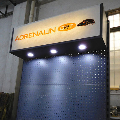 Μοντέρνο βάθος 1030mm 375mm ράφι καλωδίων Pegboard μήκους με το γάντζο