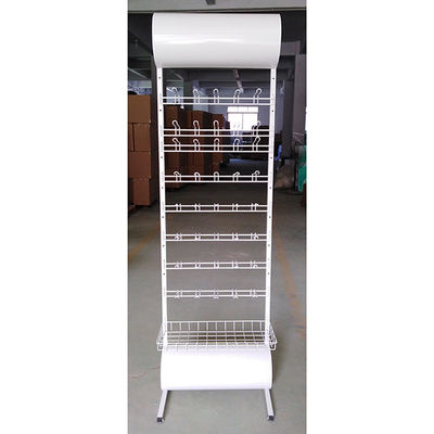 Σύγχρονο ύφους ράφι 600*355*2030mm επίδειξης μπαταριών χρώματος συνήθειας άσπρο