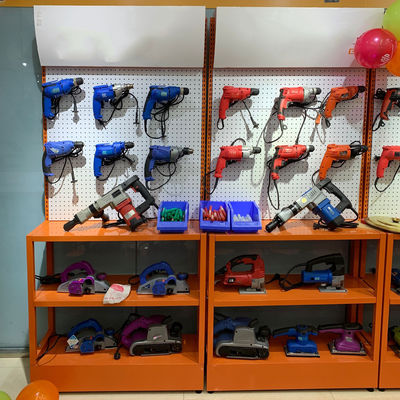 ύψος 930mm 2000mm ράφι επίδειξης Pegboard πλάτους για την ηλεκτρονική