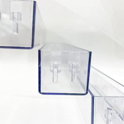 Tabletop σαφής δίσκος αποθήκευσης Eyewear στάσεων επίδειξης γυαλιών ηλίου κατόχων 6 στρώμα
